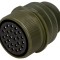 Conector circular dimensiune 28 aliaj aluminiu oliv