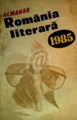 Almanah Romania Literara 1985 foto