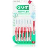 G.U.M Trav-Ler Interdental perie interdentara 0,8 mm 6 buc