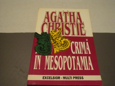 Agatha Christie - Crima in Mesopotamia - Excelsior Multi Press - 1994 foto