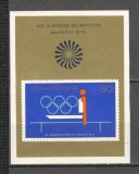 Cuba.1972 Olimpiada de vara MUNCHEN-Bl. SC.511