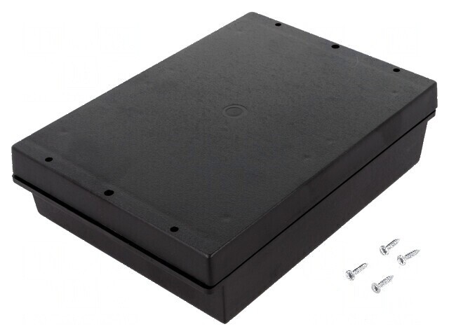 Carcasă universală 144mm x 198mm x 53mm cu lame de fixare