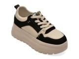 Cumpara ieftin Pantofi sport GRYXX alb-negru, 66183, din piele naturala