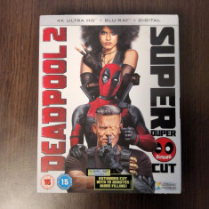 DEADPOOL 2 - SUPER DUPER CUT BLURAY 4K ULTRA HIGH DEFINITION - IMPECABIL