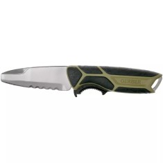Cuțit GERBER Crossriver Freshwater Fixed Blade green