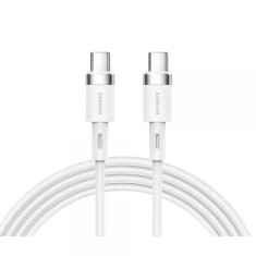 Cablu incarcare/transfer Joyroom S-1830N9, 2x USB Type-C, PD 60W, 1.8m, Alb 84980