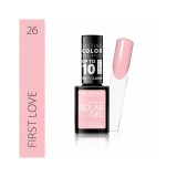 Cumpara ieftin Lac de Unghii Solar Gel Revers, 12ml, Roz First Love #26, Lucios, Rezistent, Uscare Rapida, Efect Gel, Cosmetice Unghii