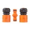 Set 3 conectori irigare pentru furtun, MD313, 1/2&quot;