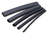 Tub termo 6mm negru 2:1
