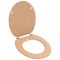 Capac WC, MDF, model bambus - 1