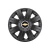 Set 4 capace roti Cosmos Negru R15, pentru gama auto Chevrolet, Autohelix MSA