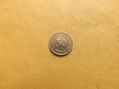 Germania 50 Pfennig 1950 G foto