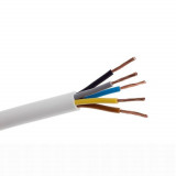 Rola 50 metri Cablu electric, cupru, flexibil, H05VV-F, MYYM, 5 x 10 mm