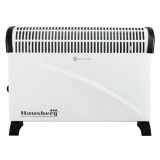 Cumpara ieftin Convector electric Hausberg 2000W, 3 trepte de putere, Termostat reglabil,