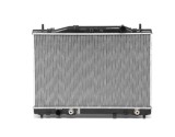 Radiator apa racire motor SRL, CADILLAC CTS, 01.2004-12.2007 motor 2.8 V6; 3.2 V6; 3.6 V6; 5.7 V8; 6.0 V8, aluminiu/ plastic brazat, 658x425x26 mm,