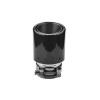 Ornament toba cu carcasa din carbon lucios
