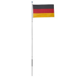 Cumpara ieftin Stalp telescopic pentru steag Grafner 20554, 6.3 m