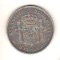 SV * Spania 5 PESETAS 1890 * ARGINT * Rege Alfonso XIII * VF +