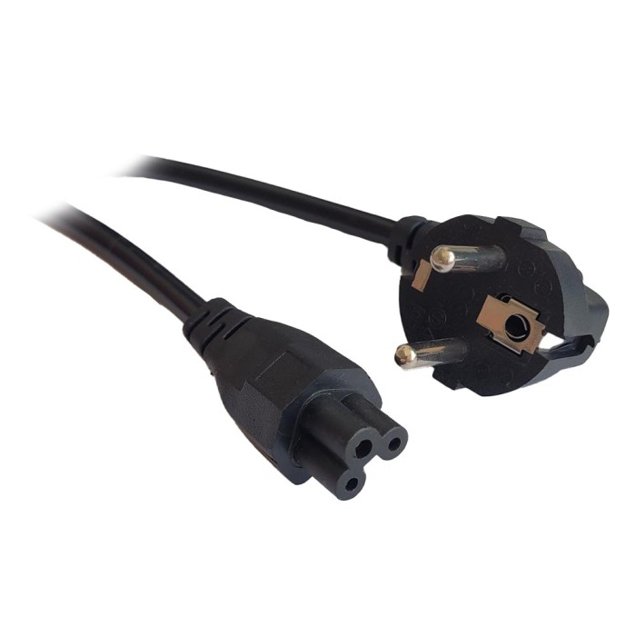 CABLU alimentare Spacer notebook 3m, intrare Shucko, iesire C5, 10A, negru, &quot;SPPW-SCHK-C5-10A-3.0&quot; (timbru verde 0.18 lei)