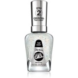 Sally Hansen Miracle Gel&trade; gel de unghii fara utilizarea UV sau lampa LED culoare Crystal 14.7 ml