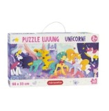 Cumpara ieftin Puzzle lung - Unicorni, 40 piese