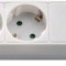 Prelungitor 6 prize 1.4m cu protectie cu switch intrerupator iluminat 3xG1.5mm Goobay