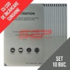 Set 10 bucati folie protectie hydrogel AAA TPU-PRIVACY - cu coduri de incarcare !