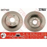 Set disc frana Honda Fr-V (Be) 08.04-, Stream (Rn) 05.01-, Spate, 282X12mm, plin, TRW