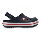 Saboți Crocs Crocband Toddlers New Clog Bleumarin - Navy/Red