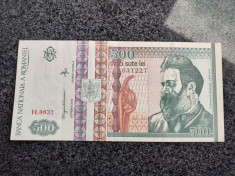 Bancnota 500 LEI 1992, STARE IMPECABILA foto