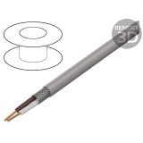Cablu UNITRONIC LiHCH 2x0,25mm gri-bej 60V fără halogen