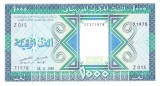 Bancnota Mauritania 1.000 Ouguiya 1989 - P7A UNC ( nepusa in circulatie - vezi descriere )