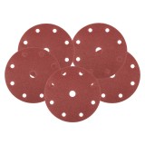 Discuri de slefuit 150 mm P100, 5 buc, 9 gauri, velcro NEO TOOLS