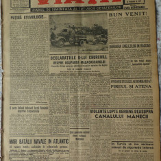 Viata, ziarul de dimineata, director Liviu Rebreanu, 9 Mai 1942