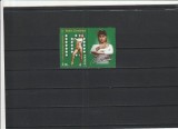 ROMANIA 2016 LP 2113 c PRIMUL ZECE OLIMPIC AL GIMNASTICII NADIA COMANECI SERIE CU VINIETA MNH NESTAMPILATA, Nestampilat