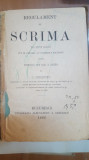 C. Constantiniu, Regulament de Scrimă nou sistem practic București 1882 038