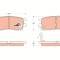 TRW GDB1127 COTEC set placute frana,frana disc