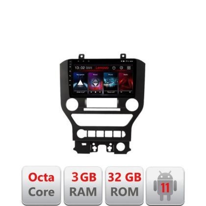 Navigatie Ford Mustang 2015-2020 D-MUSTANG-NAVI Octa Core cu Android Radio Bluetooth Internet GPS WIFI DSP 3+32 LENOVO LITE CarStore Technology