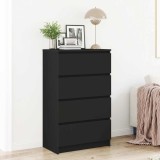 Cumpara ieftin dulap, negru, 60x35x98,5 cm, lemn compozit