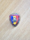 QW9 N2 70 - insigna - militar - comunism - Militar de frunte - format mare, Romania de la 1950