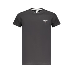 Esercito Tricou barbati, cu mini imprimeu, Regular fit, Negru, S