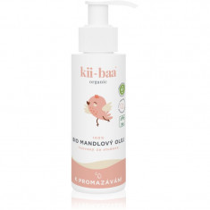 kii-baa® organic 100% Bio Oil Almond ulei de masaj pentru nou-nascuti si copii 100 ml