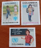COLUMBIA-1979-''ANUL INTERNATIONAL al C0PILULUI-Seria de 3v.-MNH-.Nestampilat-vezi-Scan