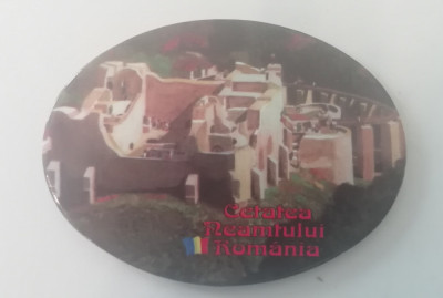 M3 C3 - Magnet frigider tematica turism - Targu Neamt Cetatea Neamt - Romania 28 foto