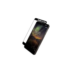 Geam Soc Protector Full LCD 5D Nokia 6, Negru