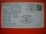 HOPCT PLIC S NR 594 ANIVERSARE ZBOR ZEPPELIN 200 ANI 1983 -COSMOS/SPACE-SPATIU- GERMANIA