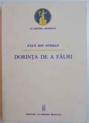 DORINTA DE A FAURI de PAUN ION OTIMAN , 2012 foto