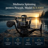 Mulineta Spinning pentru Pescuit, Model KX4000