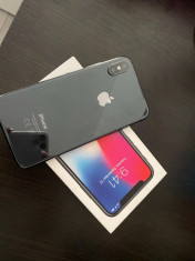 Iphone X 64 gb space grey foto