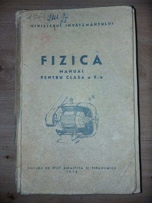 Fizica: Manual pentru clasa a 10-a foto